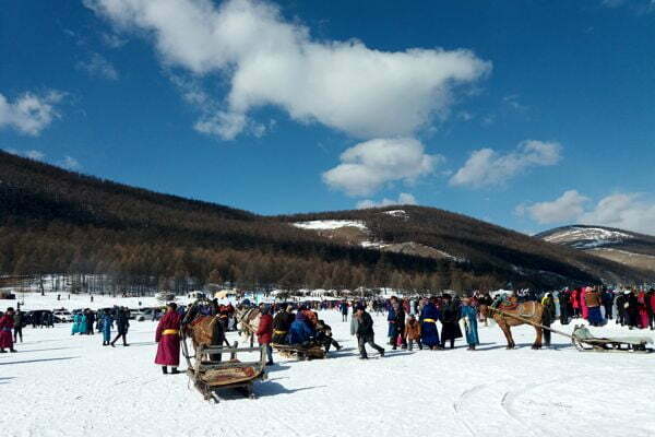 Ice Festival on Khovsgol Lake