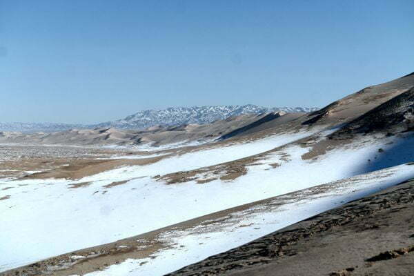 Gobi Desert in Winter