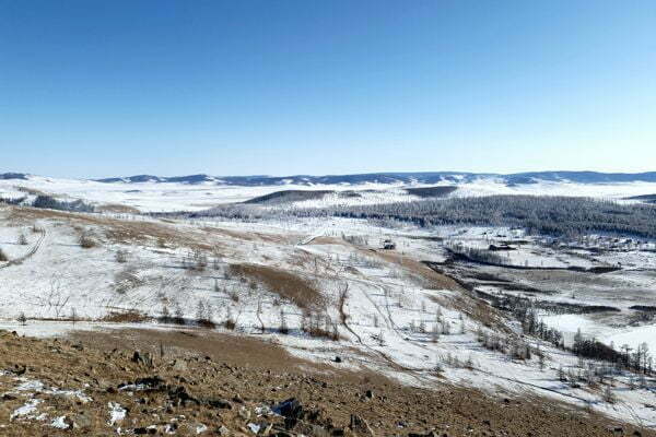 Mountains in Snow